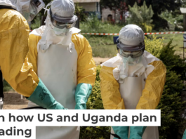 The Democratic Republic of Congo is scaling up health operations to contain the Ebola epidemic. Michel Lunanga/Getty Images
